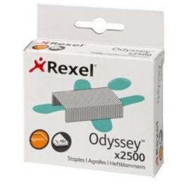 Hfteklamme Rexel Odyssey ske m. 2500stk. 2100050 (Udsalg f stk)